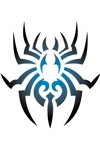 H408 Tribal Spider