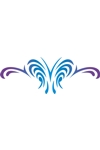 H509 Butterfly Tribal