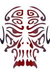 H640 Tribal Face