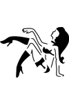 R19 Mud Flap Girl