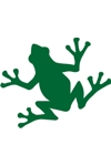 Sponge Painting Stencil- Frog