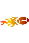 CLR Flameball1-football